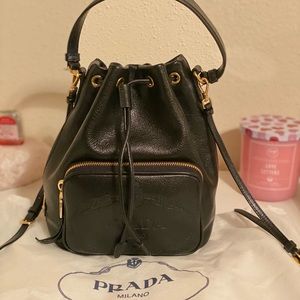 Prada bucket bag